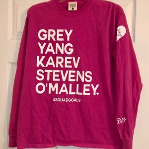 Grey’s Anatomy “Squad Goals” shirt